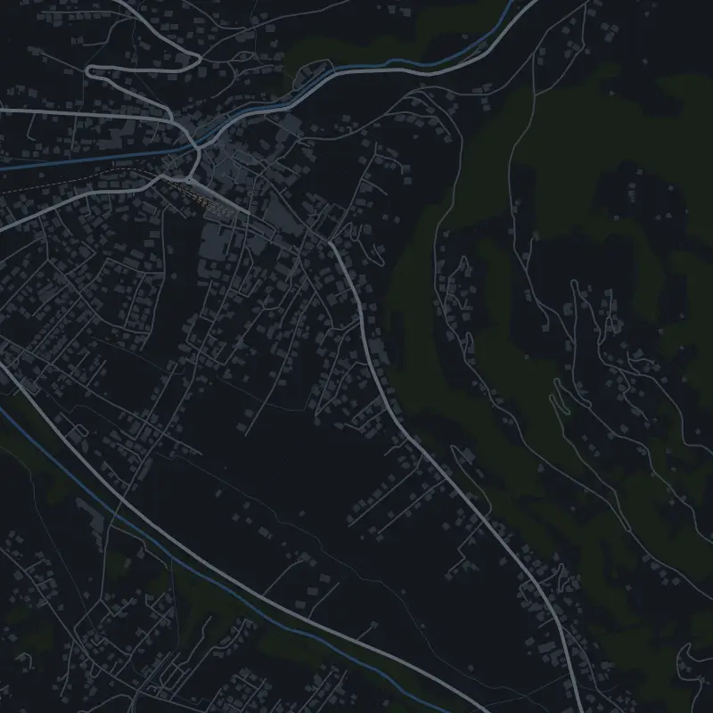 Karte von Schruns mit dem Standort von Taxi Filzmaier an der Silvrettastraße 99